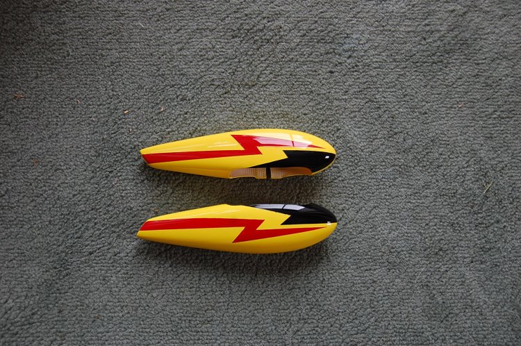 SEBART WHEEL PANTS 50 CLASS (YELLOW FLASH)