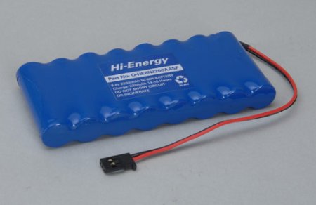 Hi-Energy 9.6V 2200mAh Ni-MH Tx Pk Flat