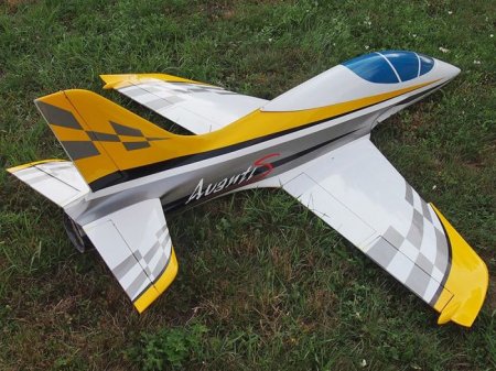 SEBART MINI AVANTI S JET YELLOW/WHITE (NO POWER SET)