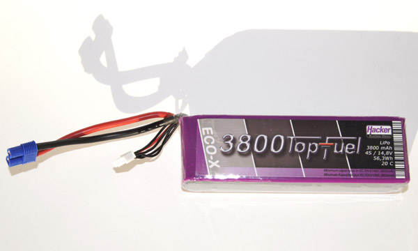 Hacker ECO-X 4 Cell 20C 3800mAh